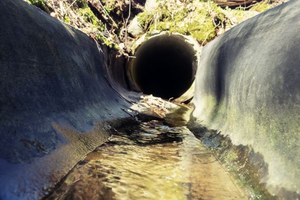 Drainage Swale Installation in Glendale