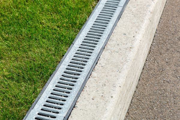 Courtyard Drain Installation in Glendale