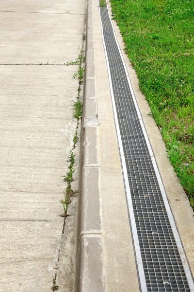 Concrete Drain Installation in Glendale